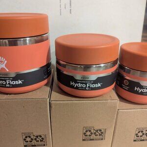 NEW Hydroflask Food Jar Set (8, 12, 20oz)